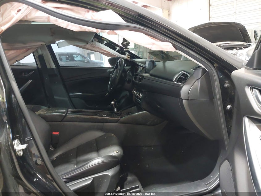 2016 Mazda 6 VIN JM1GJ1V51G1447575 IAAI salvage auction — FRONT END, Salvage (North Carolina), sold $775 on 2026-07-16 (photo 5)