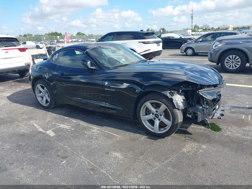 2016 BMW Z4 VIN WBALL5C53G5A21317 IAAI salvage auction — FRONT END, Rebuildable (Florida), sold $1,550 on 2026-07-16 (photo 1)