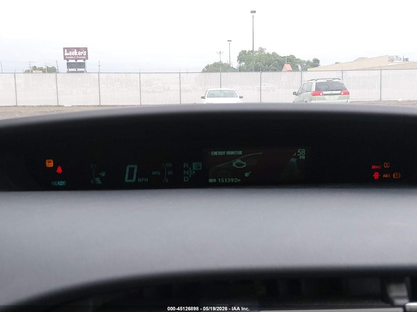 2012 Toyota Prius VIN JTDKN3DU5C5466183 IAAI salvage auction — HAIL, Salvage (Kansas), sold $2,500 on 2026-08-01 (photo 7)