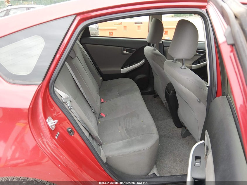 2012 Toyota Prius VIN JTDKN3DU5C5466183 IAAI salvage auction — HAIL, Salvage (Kansas), sold $2,500 on 2026-08-01 (photo 8)