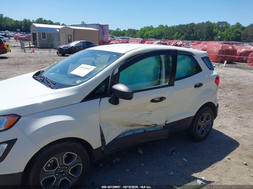 2021 Ford Ecosport VIN MAJ3S2FEXMC438850 IAAI salvage auction — SIDE, Salvage (Georgia), sold $2,200 on 2026-07-17 (photo 6)