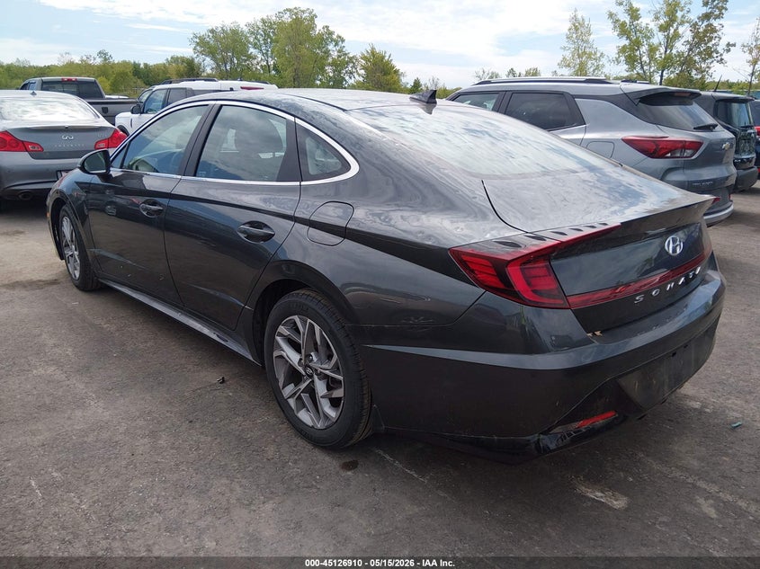 2021 Hyundai Sonata VIN 5NPEL4JA9MH103955 IAAI salvage auction — HAIL, Salvage (Ohio), sold $3,250 on 2026-07-28 (photo 3)