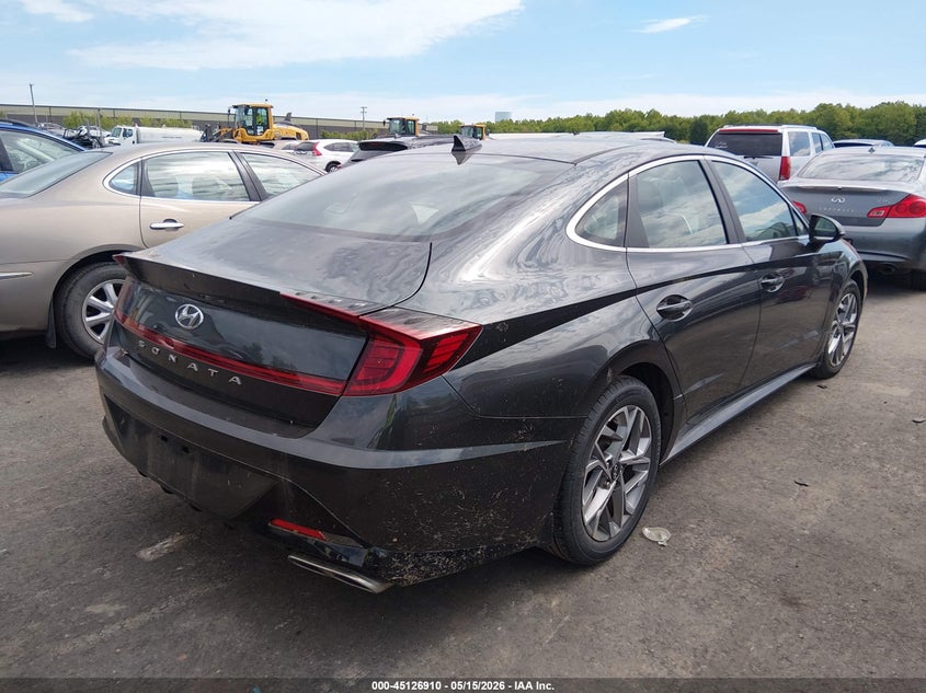 2021 Hyundai Sonata VIN 5NPEL4JA9MH103955 IAAI salvage auction — HAIL, Salvage (Ohio), sold $3,250 on 2026-07-28 (photo 4)