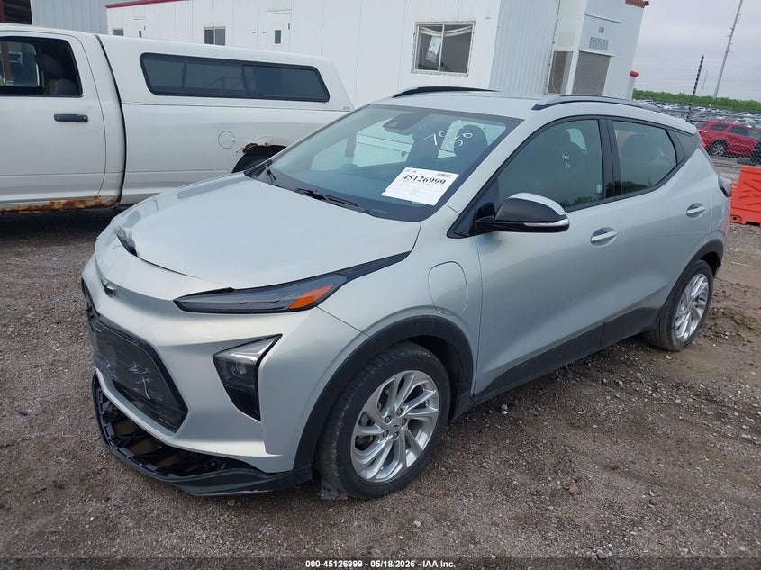 2023 Chevrolet Bolt euv VIN 1G1FY6S03P4146052 IAAI salvage auction — FRONT END, Certificate Of Destruction (Florida), sold $5,000 on 2026-07-09 (photo 2)