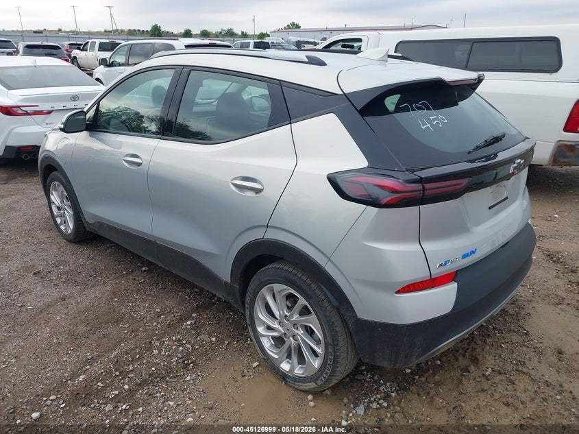 2023 Chevrolet Bolt euv VIN 1G1FY6S03P4146052 IAAI salvage auction — FRONT END, Certificate Of Destruction (Florida), sold $5,000 on 2026-07-09 (photo 3)