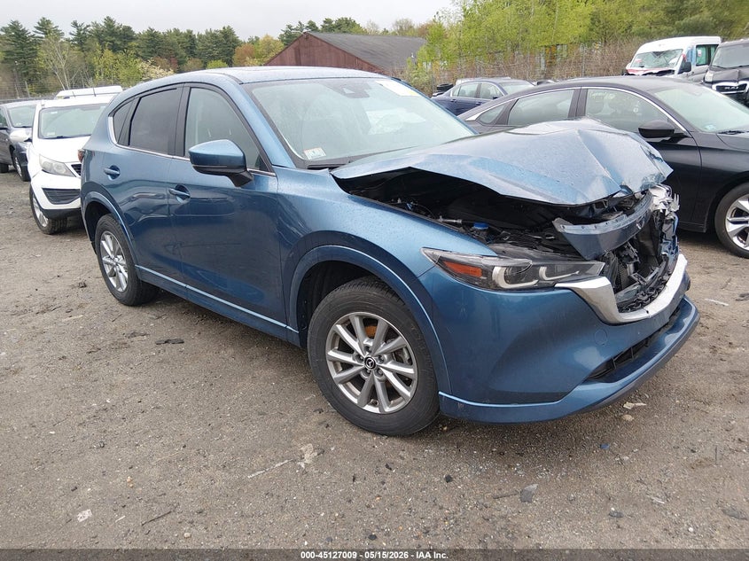 2024 Mazda Cx-5 VIN JM3KFBCM3R0395183 IAAI salvage auction — FRONT END, Salvage (Massachusetts), sold $6,600 on 2026-07-09 (photo 1)