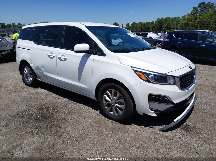 2020 Kia SEDONA VIN KNDMA5C13L6645680 IAAI salvage auction — LEFT & RIGHT, Salvage (South Carolina), sold $1,200 on 2026-07-15 (photo 1)