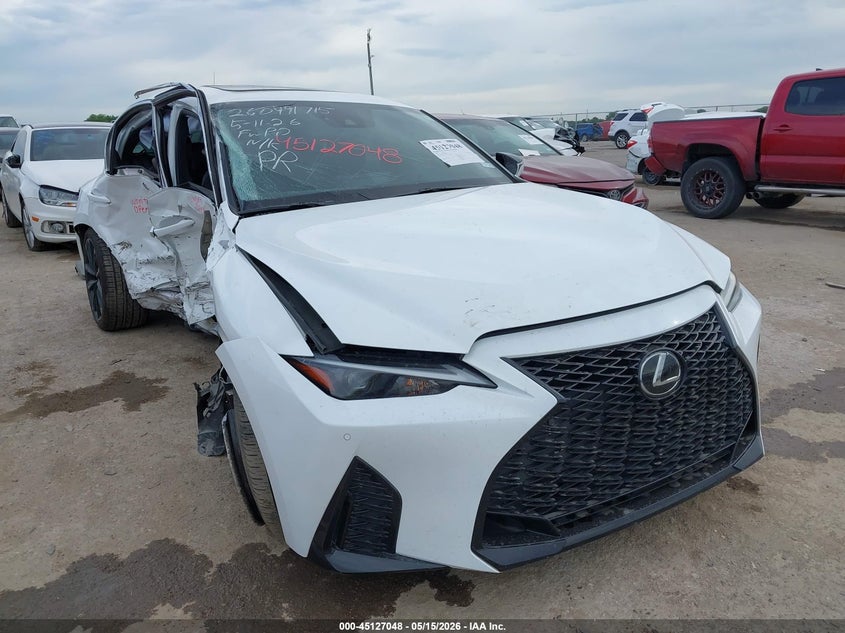 2023 Lexus Is VIN JTHGZ1B21P5059501 IAAI salvage auction — RIGHT SIDE, Salvage (Texas), sold $5,300 on 2026-07-28 (photo 1)