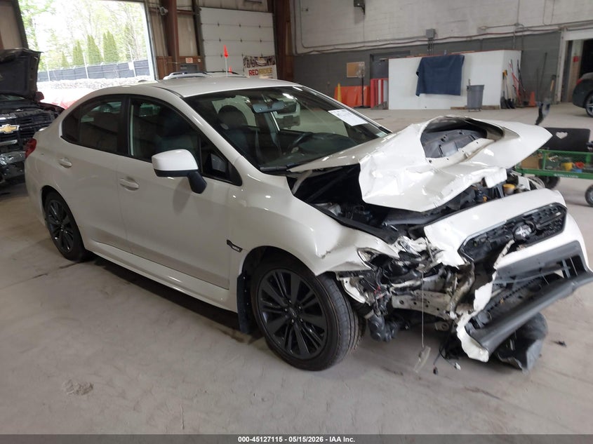 2018 Subaru Wrx VIN JF1VA1A63J9837498 IAAI salvage auction — FRONT END, Mv-907A (New York), sold $2,250 on 2026-07-08 (photo 1)