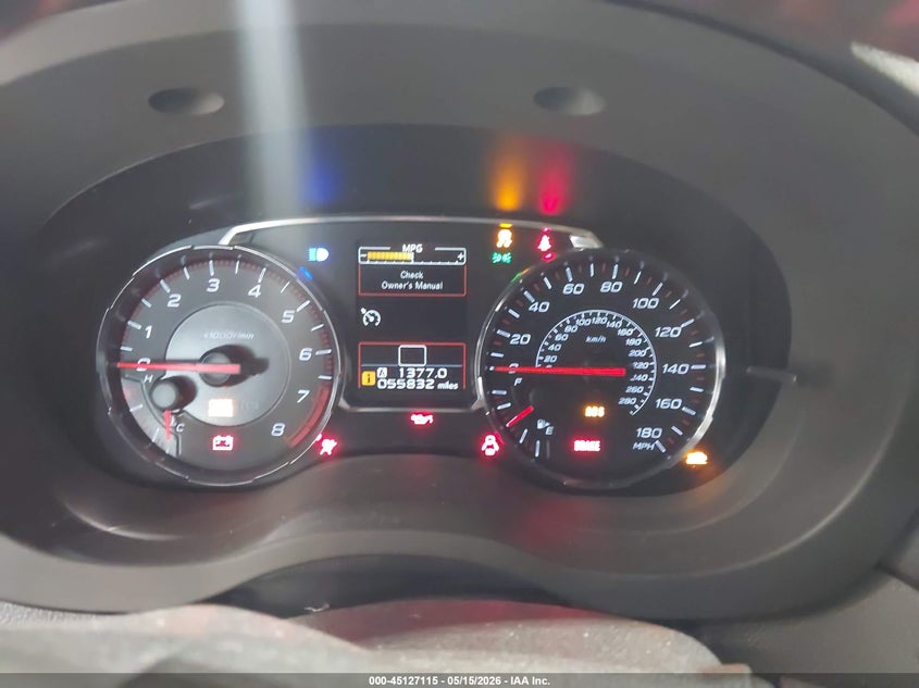 2018 Subaru Wrx VIN JF1VA1A63J9837498 IAAI salvage auction — FRONT END, Mv-907A (New York), sold $2,250 on 2026-07-08 (photo 7)