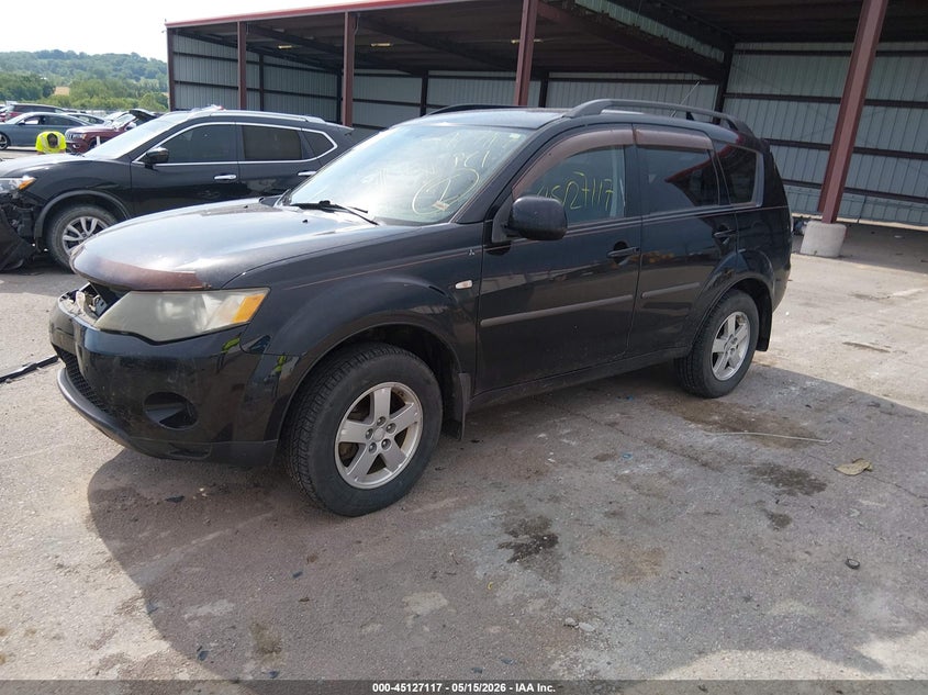 2008 Mitsubishi Outlander VIN JA4LS21W18Z009426 IAAI salvage auction — FRONT END, Salvage (Missouri), sold $300 on 2026-07-29 (photo 2)