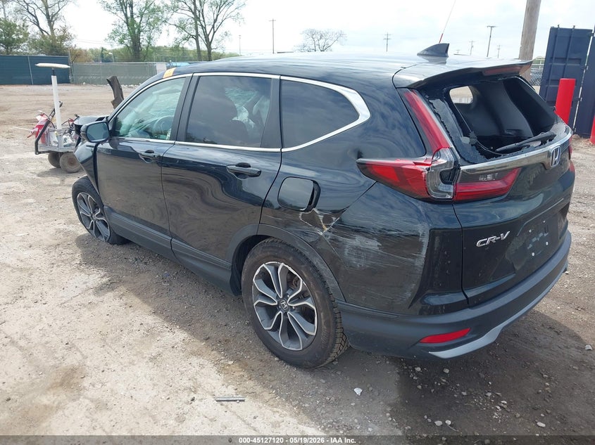 2022 Honda Cr-v VIN 5J6RT6H54NL053219 IAAI salvage auction — FRONT END, Scrap (Michigan), sold $2,250 on 2026-08-27 (photo 3)