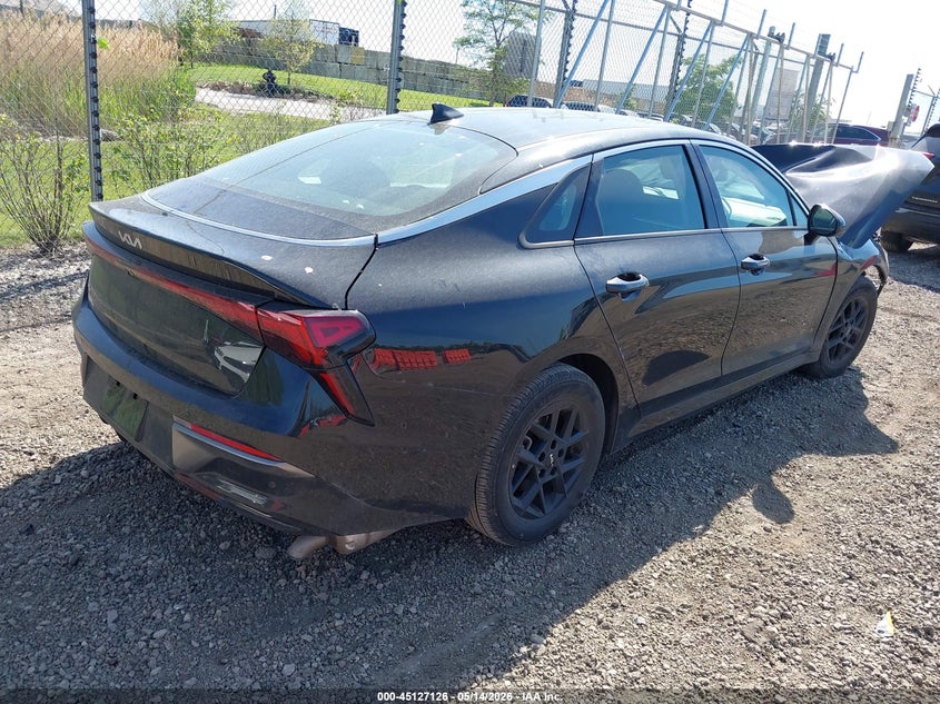 2025 Kia K5 VIN KNAG24J75S5347225 IAAI salvage auction — FRONT END, Salvage (Illinois), sold $2,750 on 2026-07-22 (photo 4)