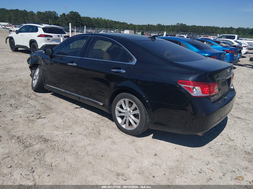 2011 Lexus Es 350 VIN JTHBK1EG3B2466929 IAAI salvage auction — LEFT FRONT, Salvage (Georgia), sold $950 on 2026-07-31 (photo 3)