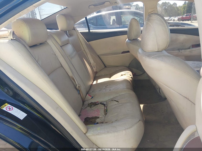 2011 Lexus Es 350 VIN JTHBK1EG3B2466929 IAAI salvage auction — LEFT FRONT, Salvage (Georgia), sold $950 on 2026-07-31 (photo 8)