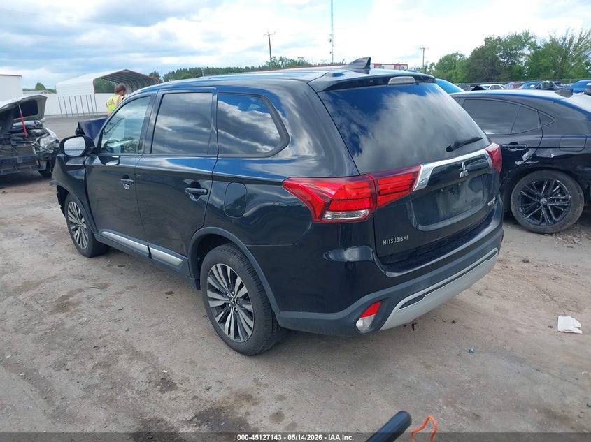 2019 Mitsubishi Outlander VIN JA4AD3A36KZ008390 IAAI salvage auction — FRONT END, Clear (Virginia), sold $1,600 on 2026-07-07 (photo 3)