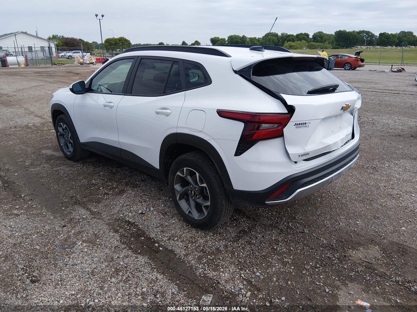 2024 Chevrolet Trax VIN KL77LHE26RC000902 IAAI salvage auction — REAR END, Salvage (Illinois), sold $8,700 on 2026-07-10 (photo 3)