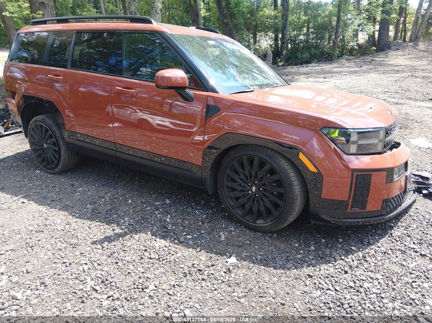 2025 Hyundai Santa fe VIN 5NMP54GL2SH141534 IAAI salvage auction — LEFT FRONT, Salvage (Virginia), sold $7,600 on 2026-07-28 (photo 1)