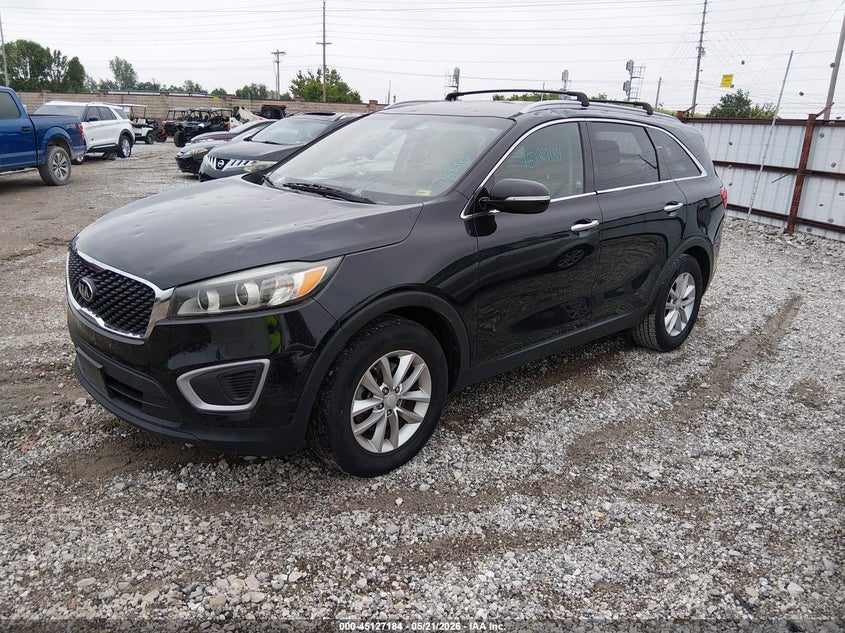 2016 Kia Sorento VIN 5XYPG4A37GG094652 IAAI salvage auction — HAIL, Clear (Missouri), sold $1,150 on 2026-07-13 (photo 2)