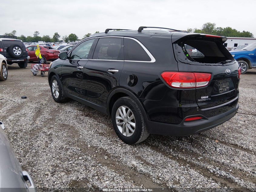 2016 Kia Sorento VIN 5XYPG4A37GG094652 IAAI salvage auction — HAIL, Clear (Missouri), sold $1,150 on 2026-07-13 (photo 3)