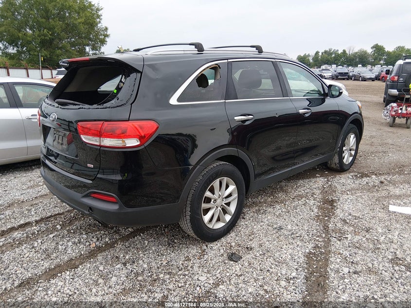 2016 Kia Sorento VIN 5XYPG4A37GG094652 IAAI salvage auction — HAIL, Clear (Missouri), sold $1,150 on 2026-07-13 (photo 4)