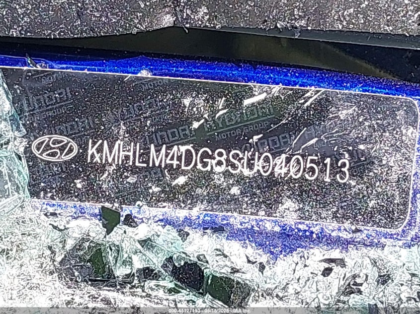 2025 Hyundai Elantra VIN KMHLM4DG8SU040513 IAAI salvage auction — LEFT FRONT, Certificate Of Destruction (Florida), sold $2,975 on 2026-07-29 (photo 9)