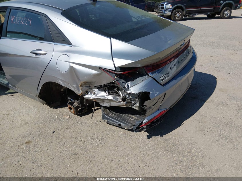 2023 Hyundai Elantra VIN 5NPLP4AG3PH117922 IAAI salvage auction — LEFT REAR, Salvage (Maine), sold $4,700 on 2026-07-06 (photo 6)