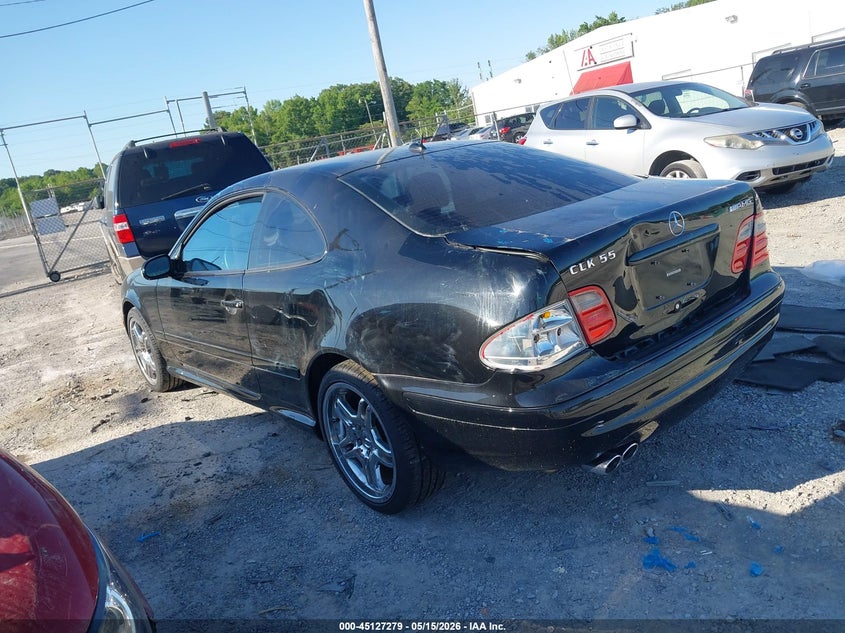 2001 Mercedes-benz Clk-klasse amg VIN WDBLJ74G21F174949 IAAI salvage auction — REAR END, Clear (Tennessee), sold $2,975 on 2026-07-13 (photo 3)