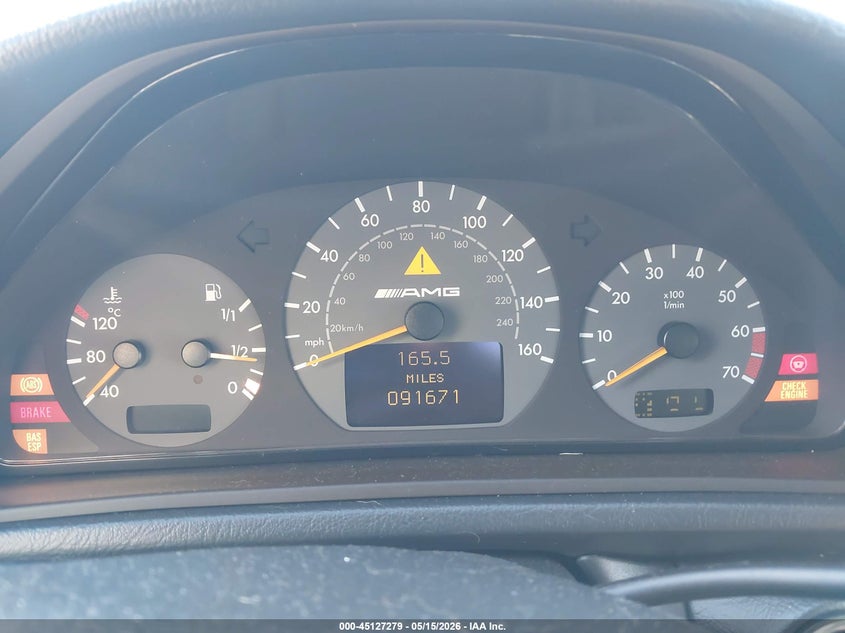 2001 Mercedes-benz Clk-klasse amg VIN WDBLJ74G21F174949 IAAI salvage auction — REAR END, Clear (Tennessee), sold $2,975 on 2026-07-13 (photo 7)