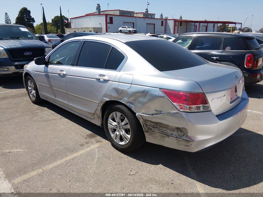 2008 Honda Accord VIN JHMCP26458C040601 IAAI salvage auction — REAR END, Salvage (California), sold $1,250 on 2026-07-16 (photo 3)