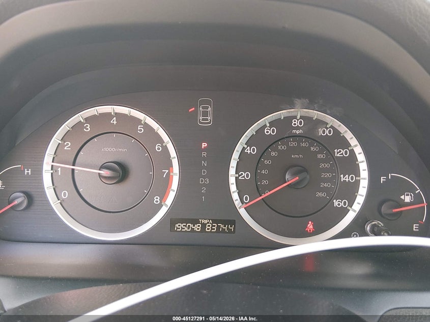 2008 Honda Accord VIN JHMCP26458C040601 IAAI salvage auction — REAR END, Salvage (California), sold $1,250 on 2026-07-16 (photo 7)