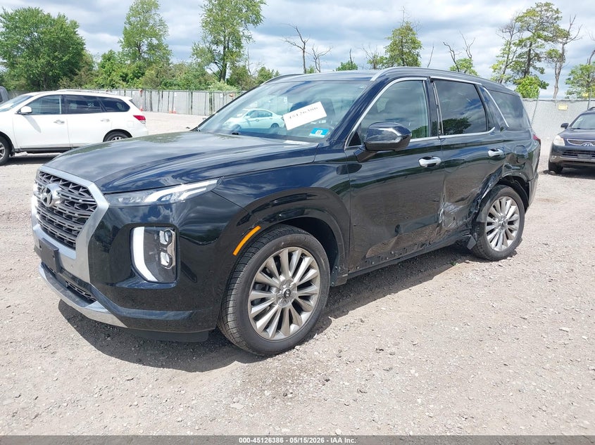 2020 Hyundai Palisade VIN KM8R5DHE5LU048330 IAAI salvage auction — LEFT SIDE, Salvage (New Jersey), sold $7,500 on 2026-07-28 (photo 2)