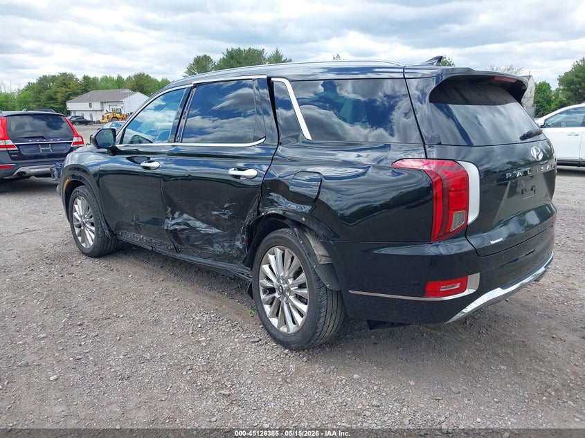 2020 Hyundai Palisade VIN KM8R5DHE5LU048330 IAAI salvage auction — LEFT SIDE, Salvage (New Jersey), sold $7,500 on 2026-07-28 (photo 3)