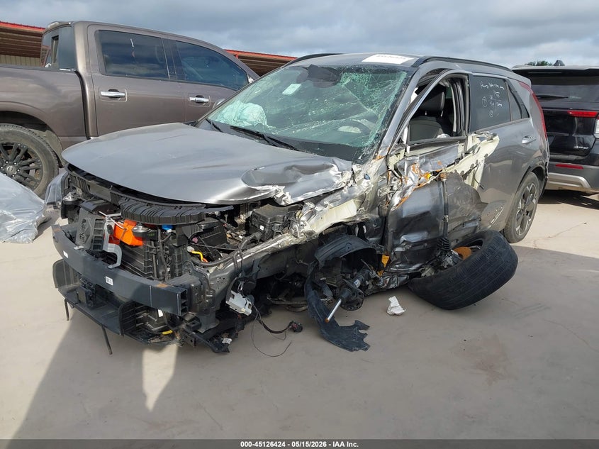 2024 Kia Niro VIN KNDCR3L10R5107980 IAAI salvage auction — LEFT FRONT, Certificate Of Destruction (Florida), sold $3,300 on 2026-07-07 (photo 2)