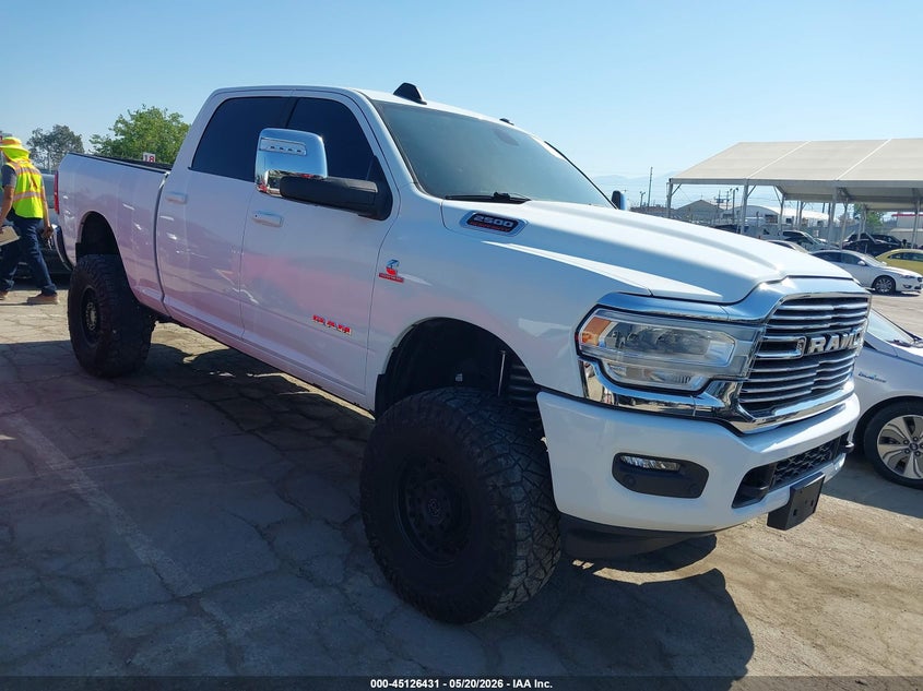 2023 Ram 2500 VIN 3C6UR5FL9PG559064 IAAI salvage auction — REAR END, Salvage (California), sold $30,050 on 2026-07-20 (photo 1)