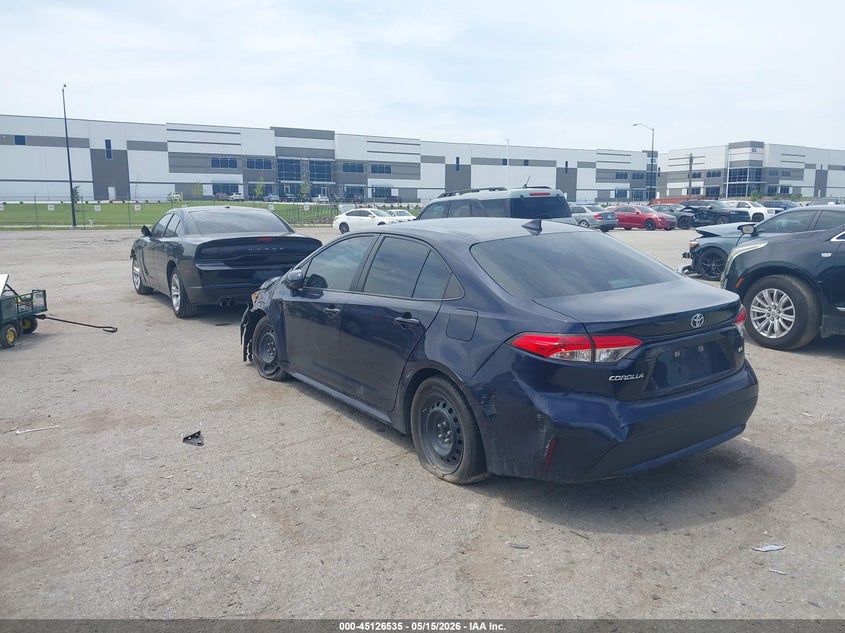 2021 Toyota Corolla VIN 5YFEPMAE3MP183439 IAAI salvage auction — LEFT FRONT, Original (Texas), sold $4,175 on 2026-07-28 (photo 3)