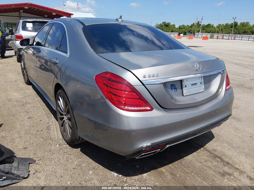 2015 Mercedes-benz S-klasse VIN WDDUG8CB5FA132706 IAAI salvage auction — FRONT END, Salvage (Louisiana), sold $8,075 on 2026-07-13 (photo 3)