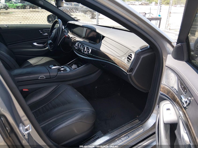 2015 Mercedes-benz S-klasse VIN WDDUG8CB5FA132706 IAAI salvage auction — FRONT END, Salvage (Louisiana), sold $8,075 on 2026-07-13 (photo 5)