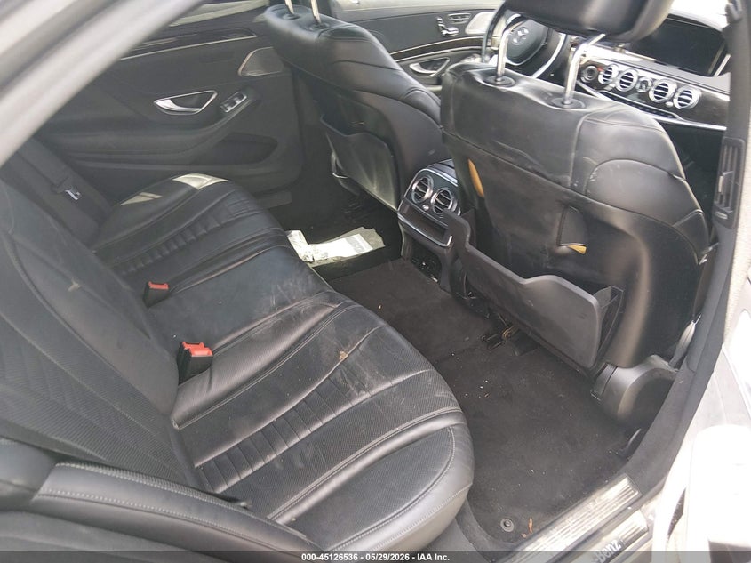 2015 Mercedes-benz S-klasse VIN WDDUG8CB5FA132706 IAAI salvage auction — FRONT END, Salvage (Louisiana), sold $8,075 on 2026-07-13 (photo 8)
