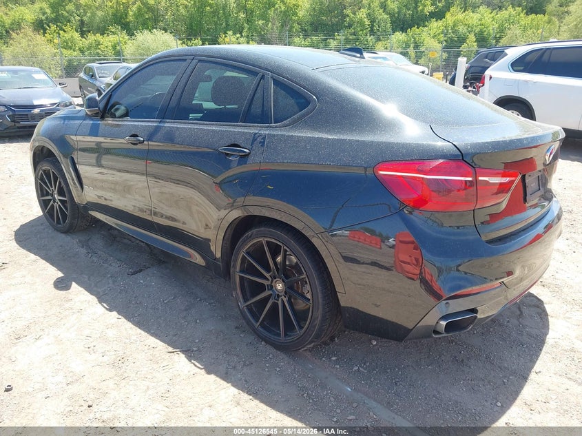 2015 BMW X6 VIN 5UXKU2C58F0N77530 IAAI salvage auction — RIGHT SIDE, Salvage (Illinois), sold $7,700 on 2026-07-29 (photo 3)