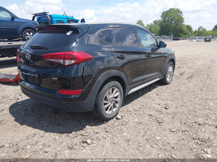 2017 Hyundai Tucson VIN KM8J3CA44HU419595 IAAI salvage auction — NORMAL WEAR, Original (Ohio), sold $500 on 2026-07-29 (photo 4)
