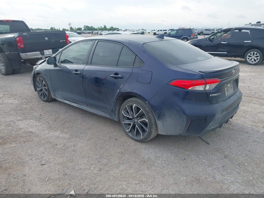 2020 Toyota Corolla VIN JTDS4RCE7LJ002304 IAAI salvage auction — FRONT END, Salvage (Texas), sold $3,250 on 2026-07-29 (photo 3)
