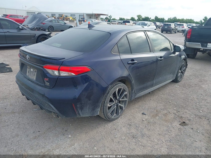 2020 Toyota Corolla VIN JTDS4RCE7LJ002304 IAAI salvage auction — FRONT END, Salvage (Texas), sold $3,250 on 2026-07-29 (photo 4)