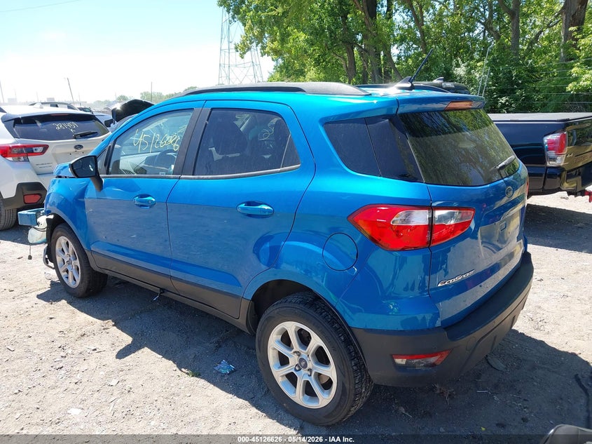 2020 Ford Ecosport VIN MAJ6S3GL4LC327662 IAAI salvage auction — FRONT END, Salvage (Indiana), sold $350 on 2026-07-22 (photo 3)