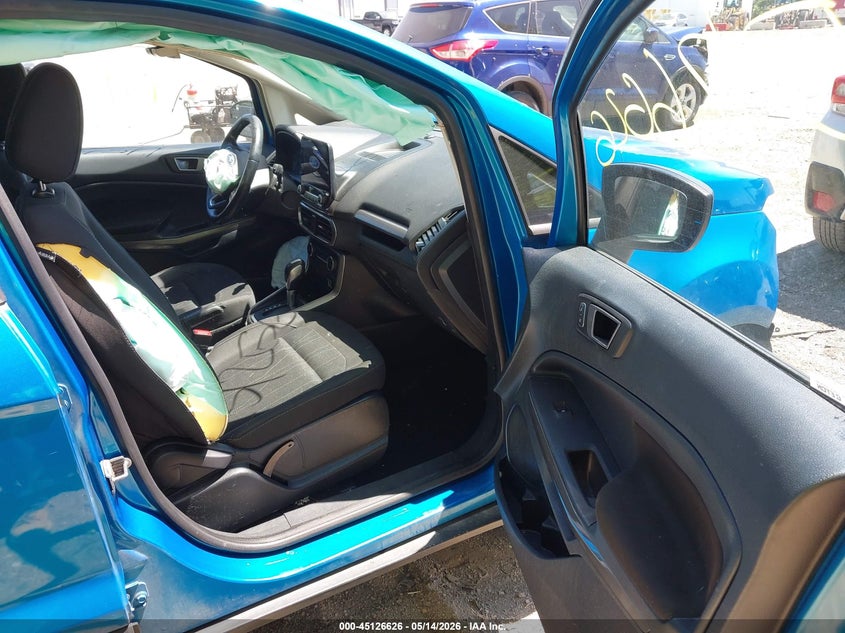 2020 Ford Ecosport VIN MAJ6S3GL4LC327662 IAAI salvage auction — FRONT END, Salvage (Indiana), sold $350 on 2026-07-22 (photo 5)
