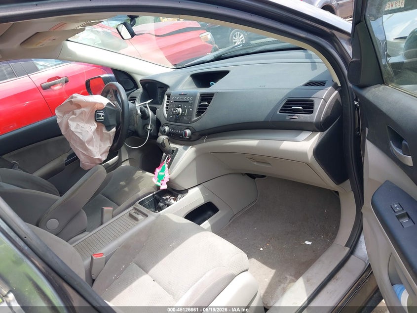 2012 Honda Cr-v VIN JHLRM4H58CC001163 IAAI salvage auction — FRONT END, Clear (Massachusetts), sold $1,650 on 2026-07-09 (photo 5)