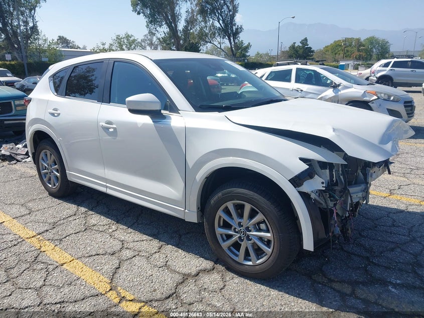 2025 Mazda Cx-5 VIN JM3KFBBL9S0789107 IAAI salvage auction — FRONT END, Salvage (California), sold $5,300 on 2026-07-07 (photo 1)