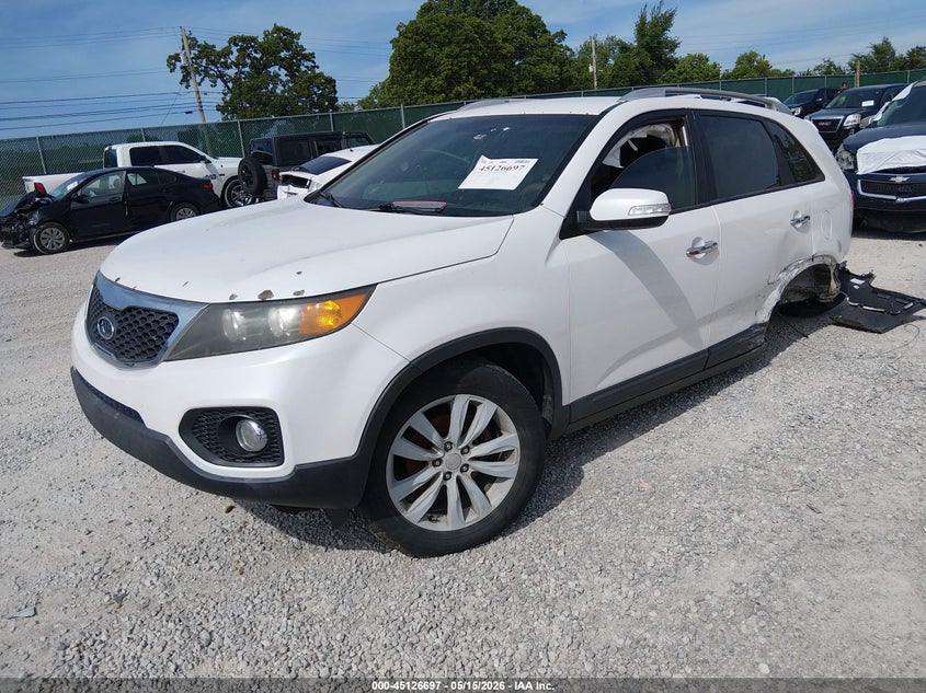 2011 Kia Sorento VIN 5XYKU3A14BG025891 IAAI salvage auction — REAR END, Salvage (Kentucky), sold $525 on 2026-07-26 (photo 2)