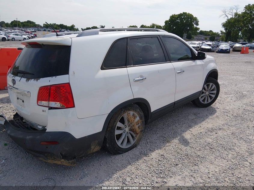 2011 Kia Sorento VIN 5XYKU3A14BG025891 IAAI salvage auction — REAR END, Salvage (Kentucky), sold $525 on 2026-07-26 (photo 4)