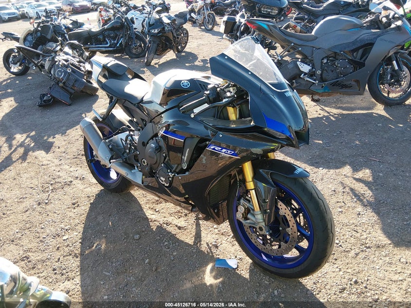 2025 Yamaha Yzf VIN JYARNA8E3SA000324 — IAAI salvage auction photo